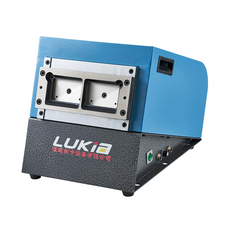Máquina perfuradora de cartão elétrica de mesa HT-308-3